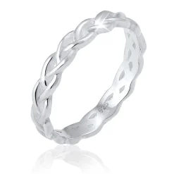 Elli "Ring Knoten< Roségold|Vergoldet
