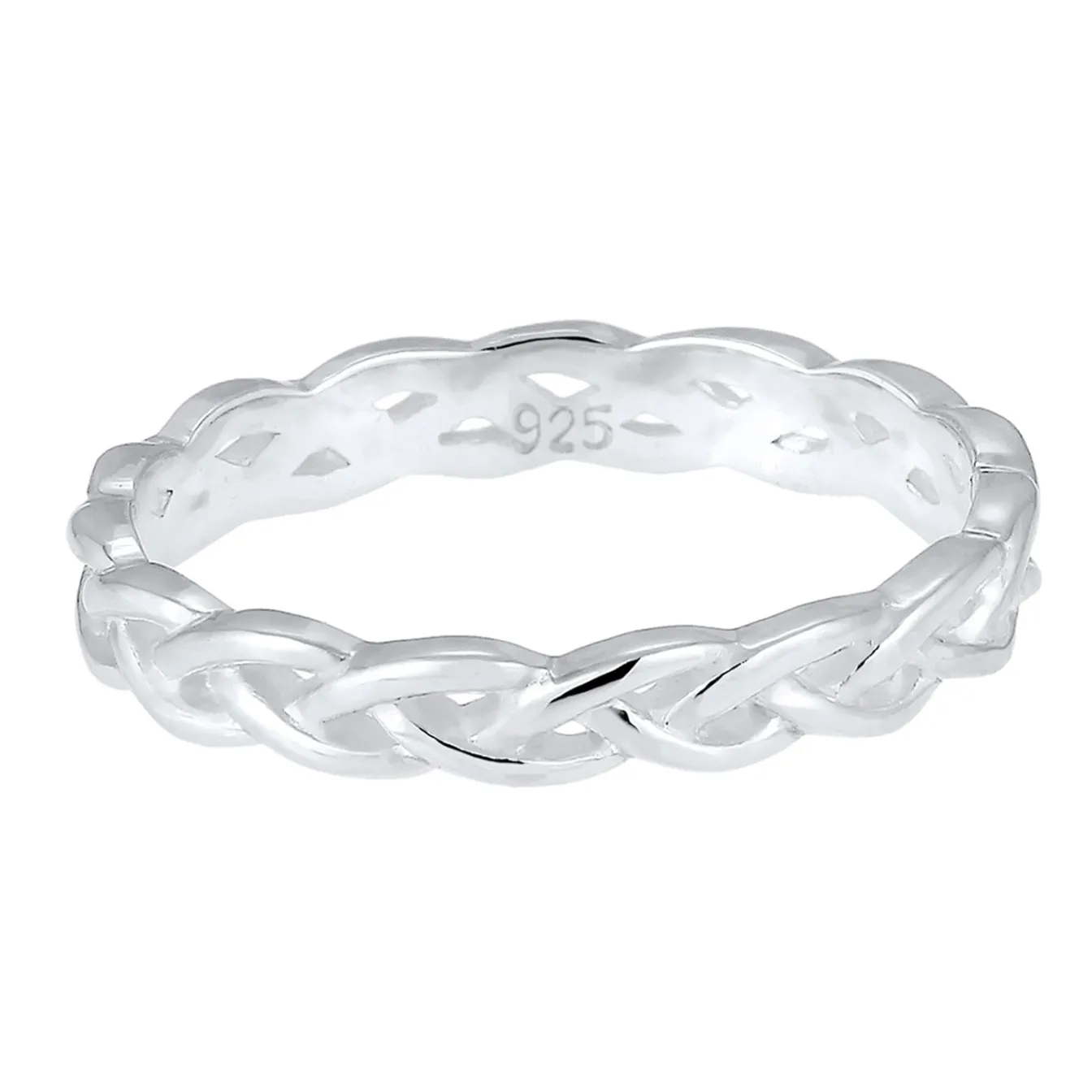 Elli "Ring Knoten< Roségold|Vergoldet
