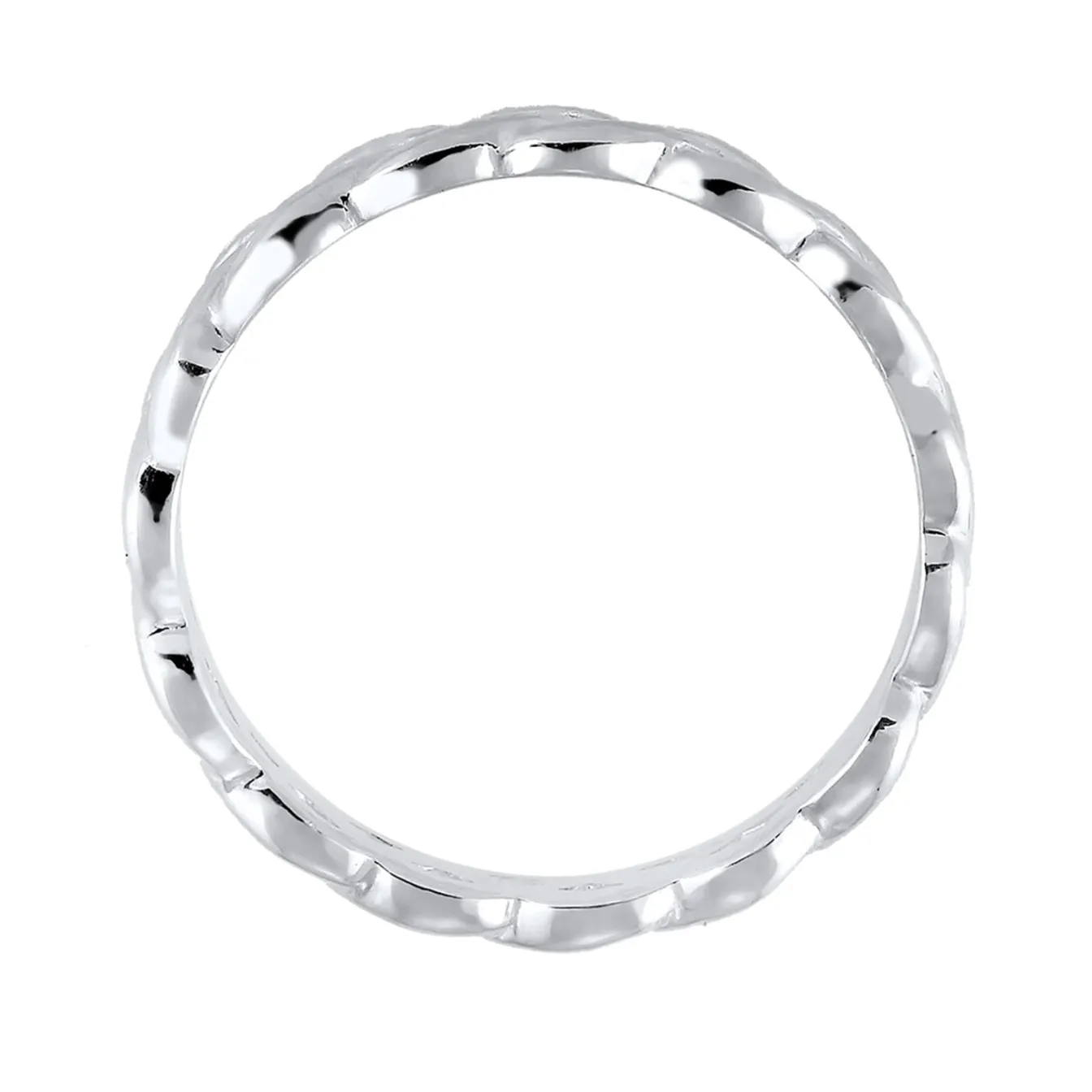 Elli "Ring Knoten< Roségold|Vergoldet