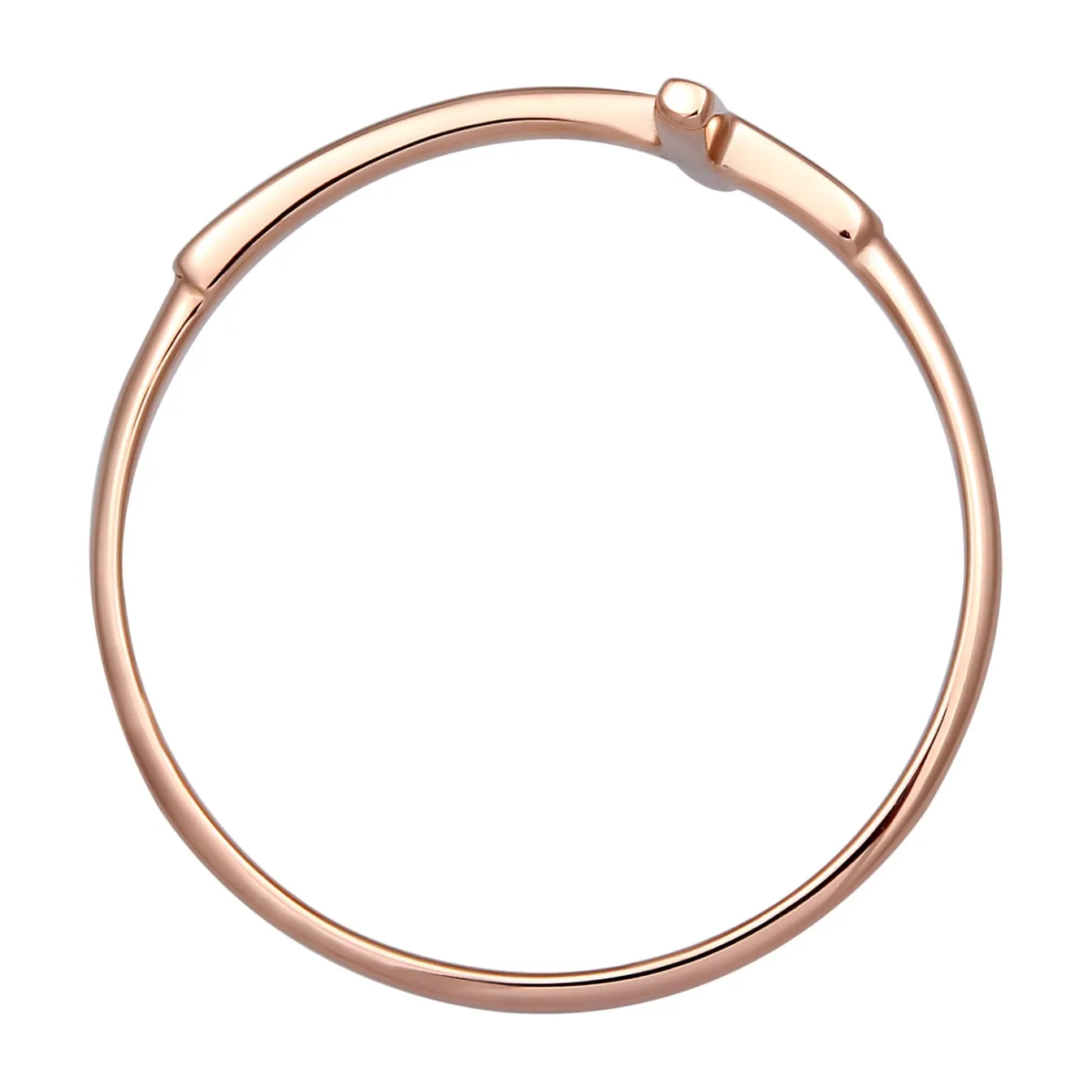Elli "Ring Kreuz< Roségold|Symbol-schmuck