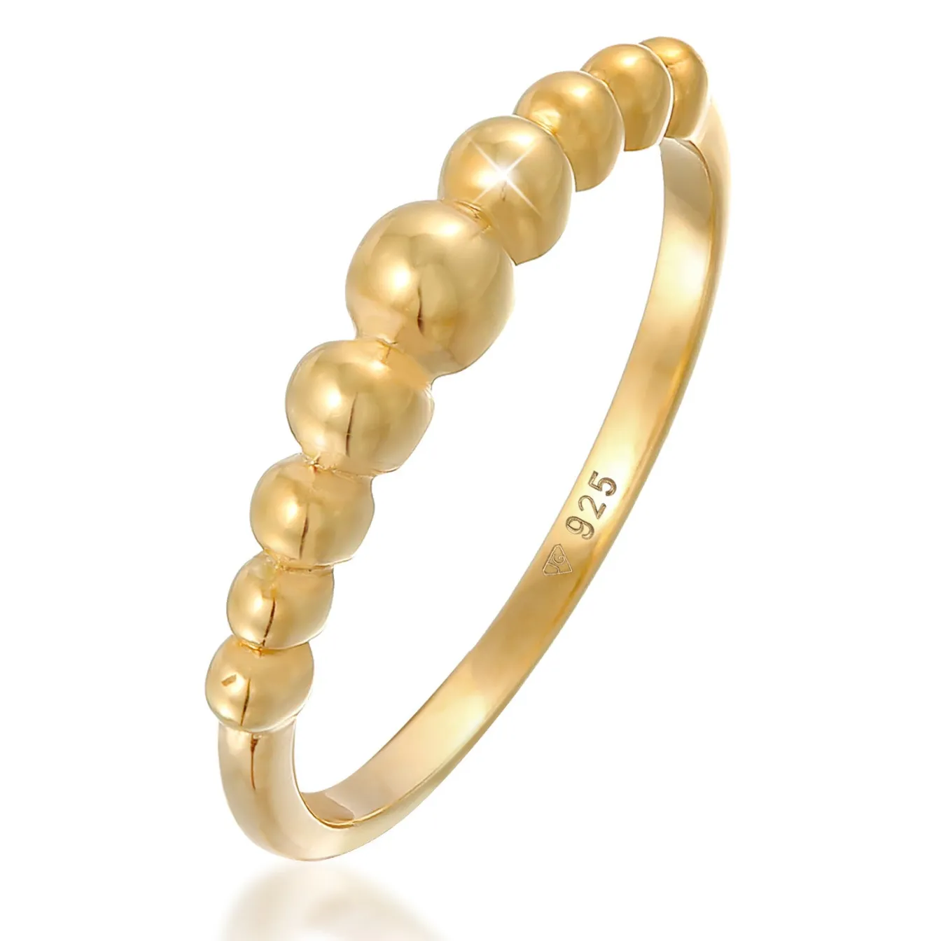 Elli "Ring Kugel< Ringe|Vergoldet