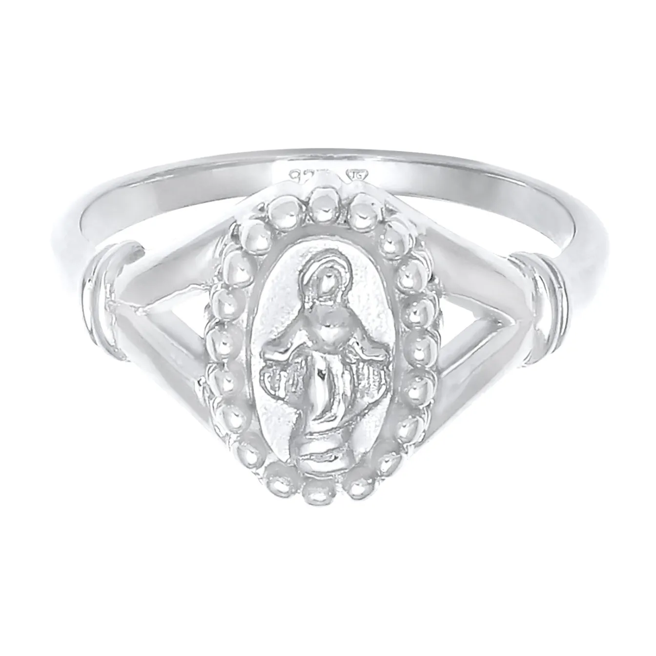 Elli "Ring Marienbild< Symbol-schmuck|Ringe