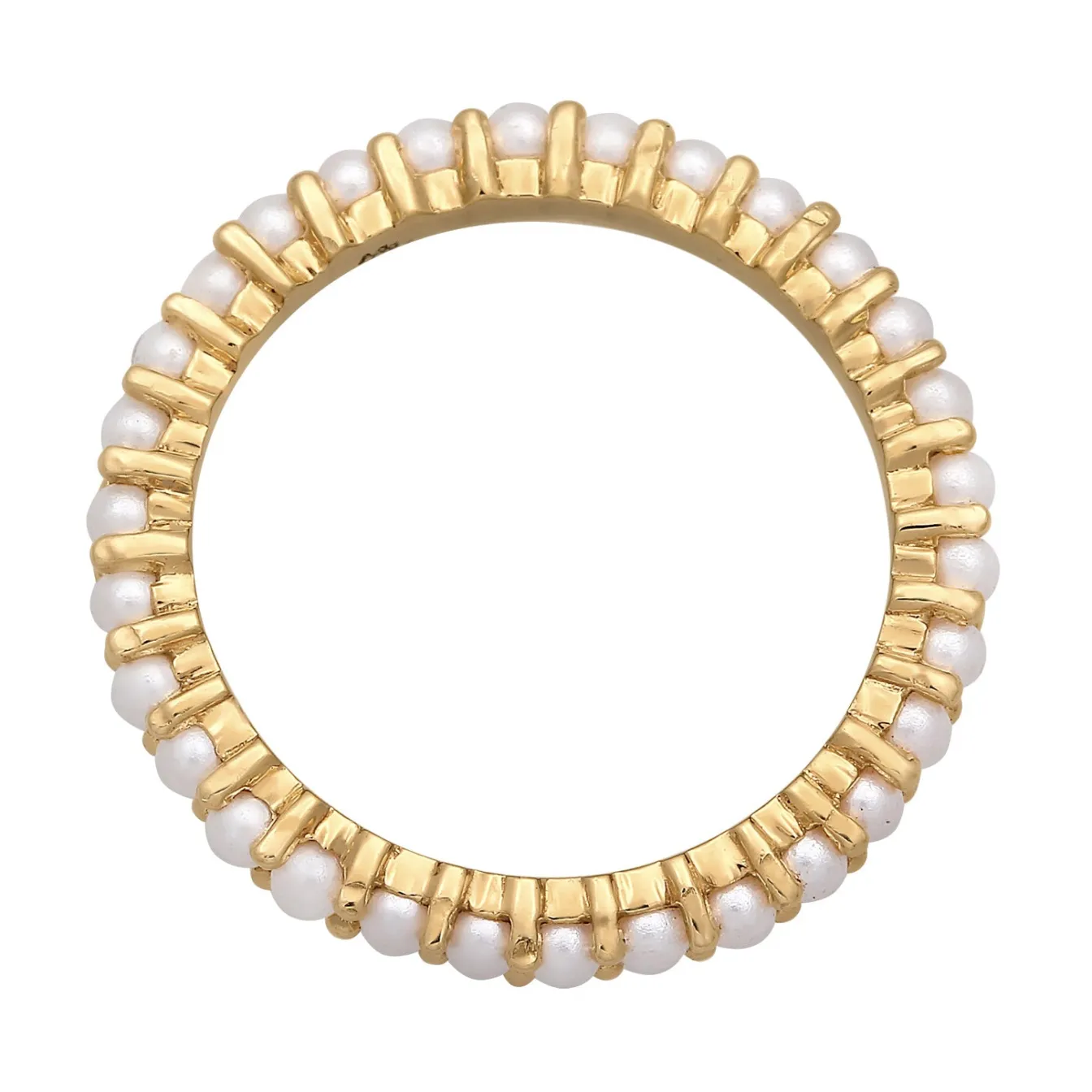 Elli "Ring Memoire Glasperlen< Silber|Perlen
