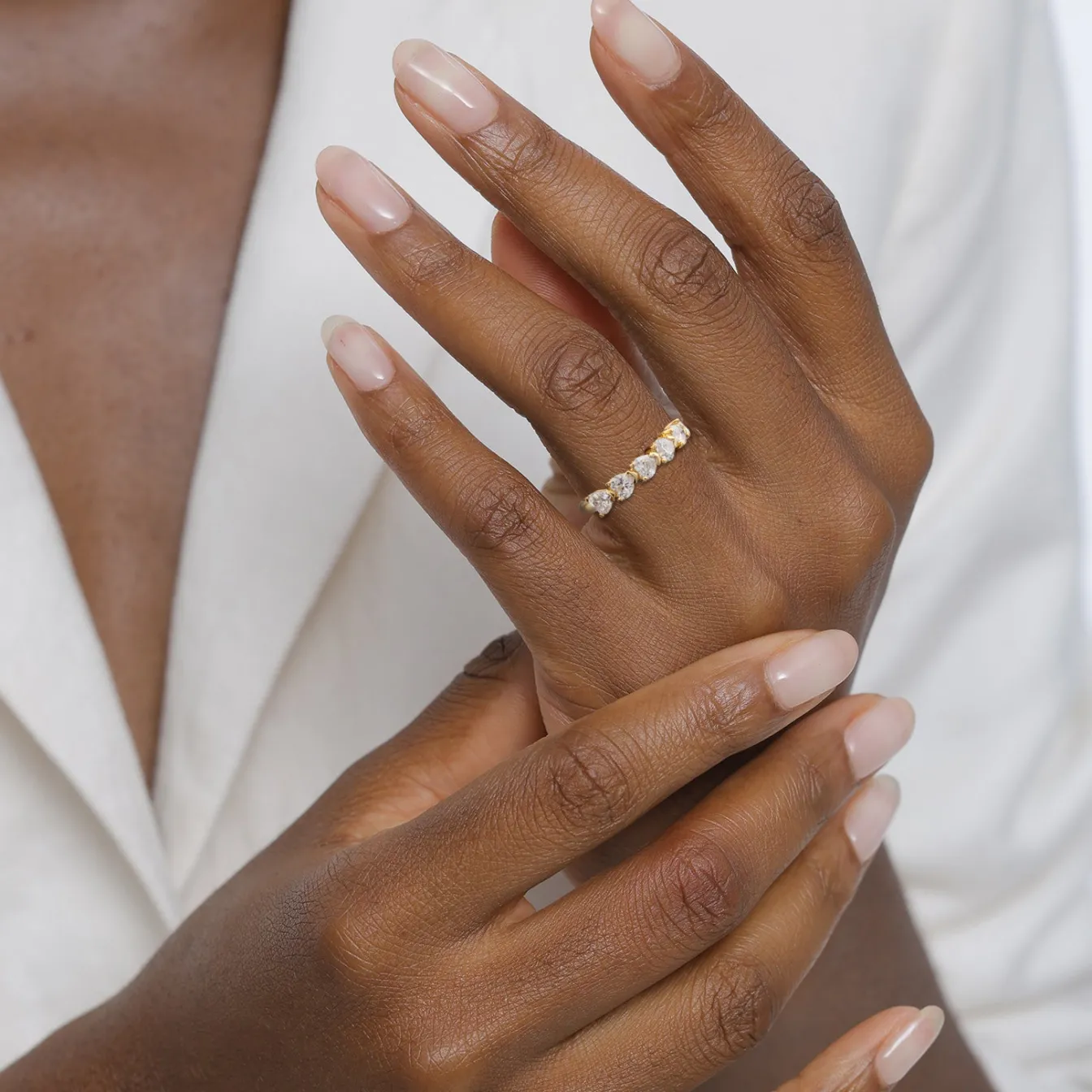 Elli "Ring mit Herzen | Zirkonia (Weiß)< Symbol-schmuck|Herz-schmuck