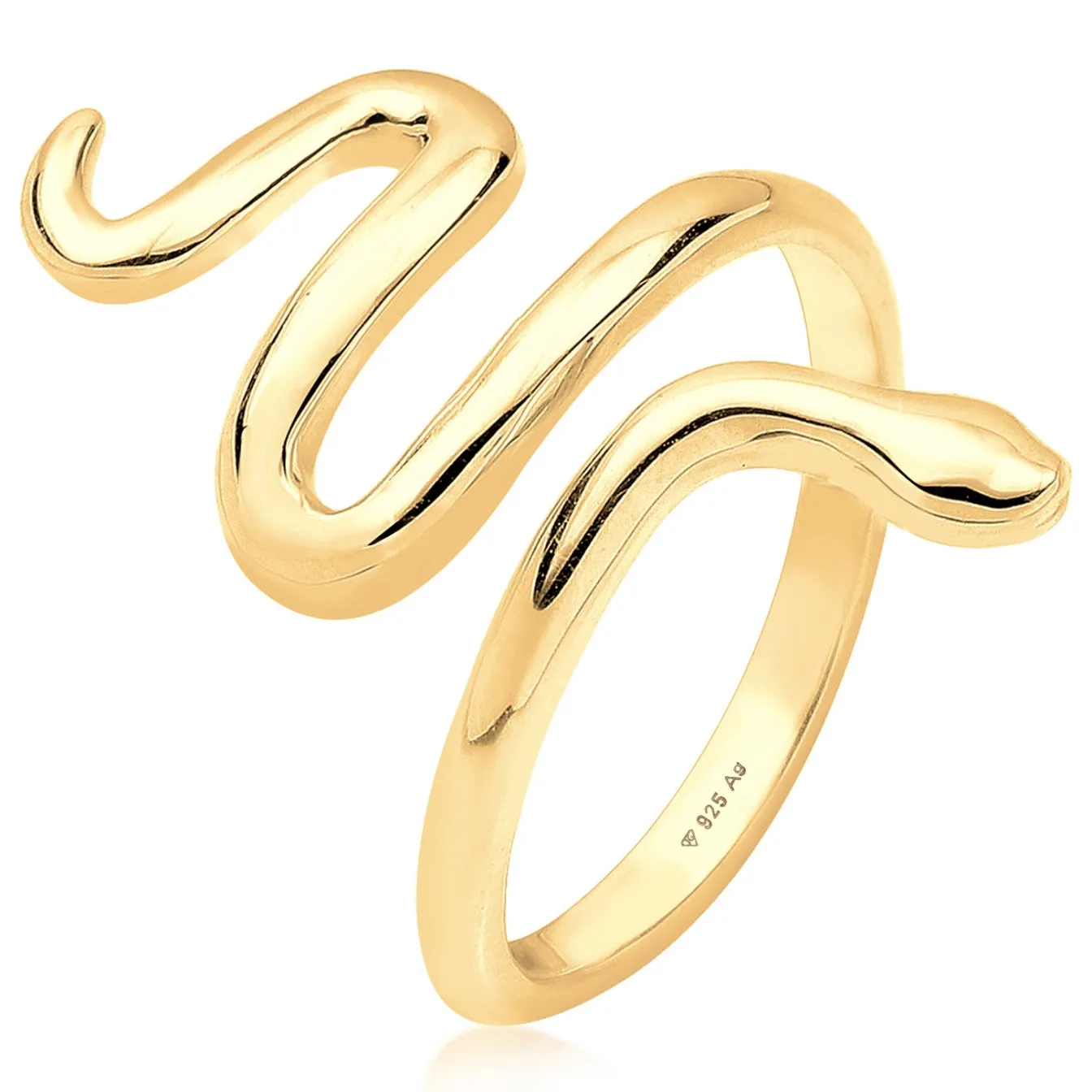 Elli "Ring Schlange< Ringe|Silber