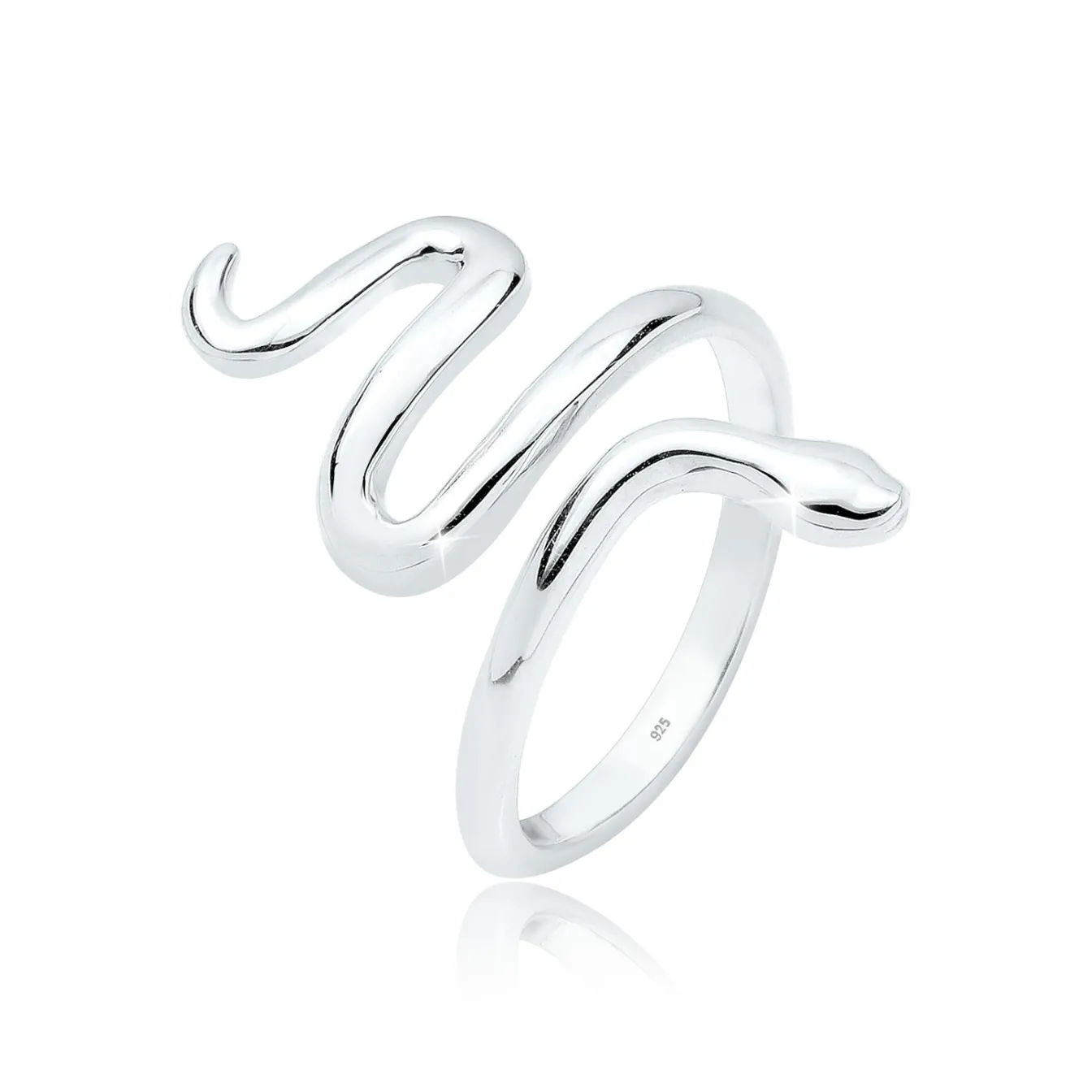 Elli "Ring Schlange< Ringe|Silber