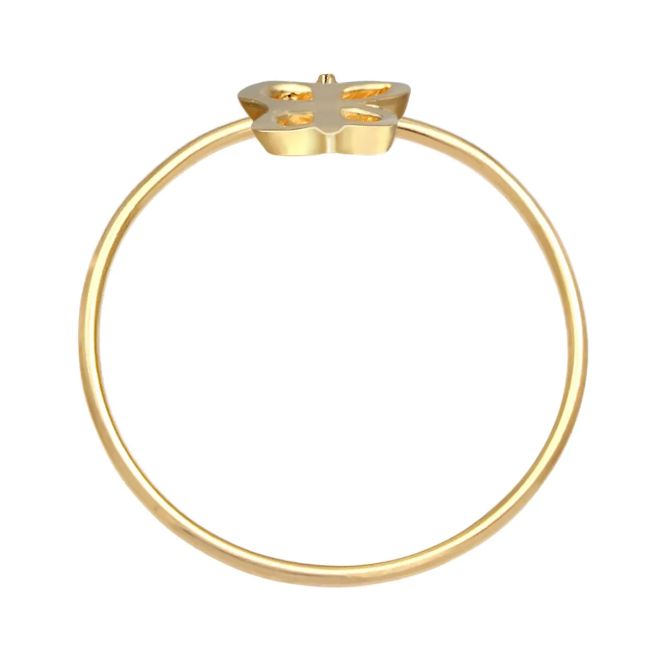 Elli "Ring Schmetterling< Ringe|Vergoldet