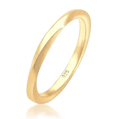 Elli "Ring Twisted< Ringe|Vergoldet