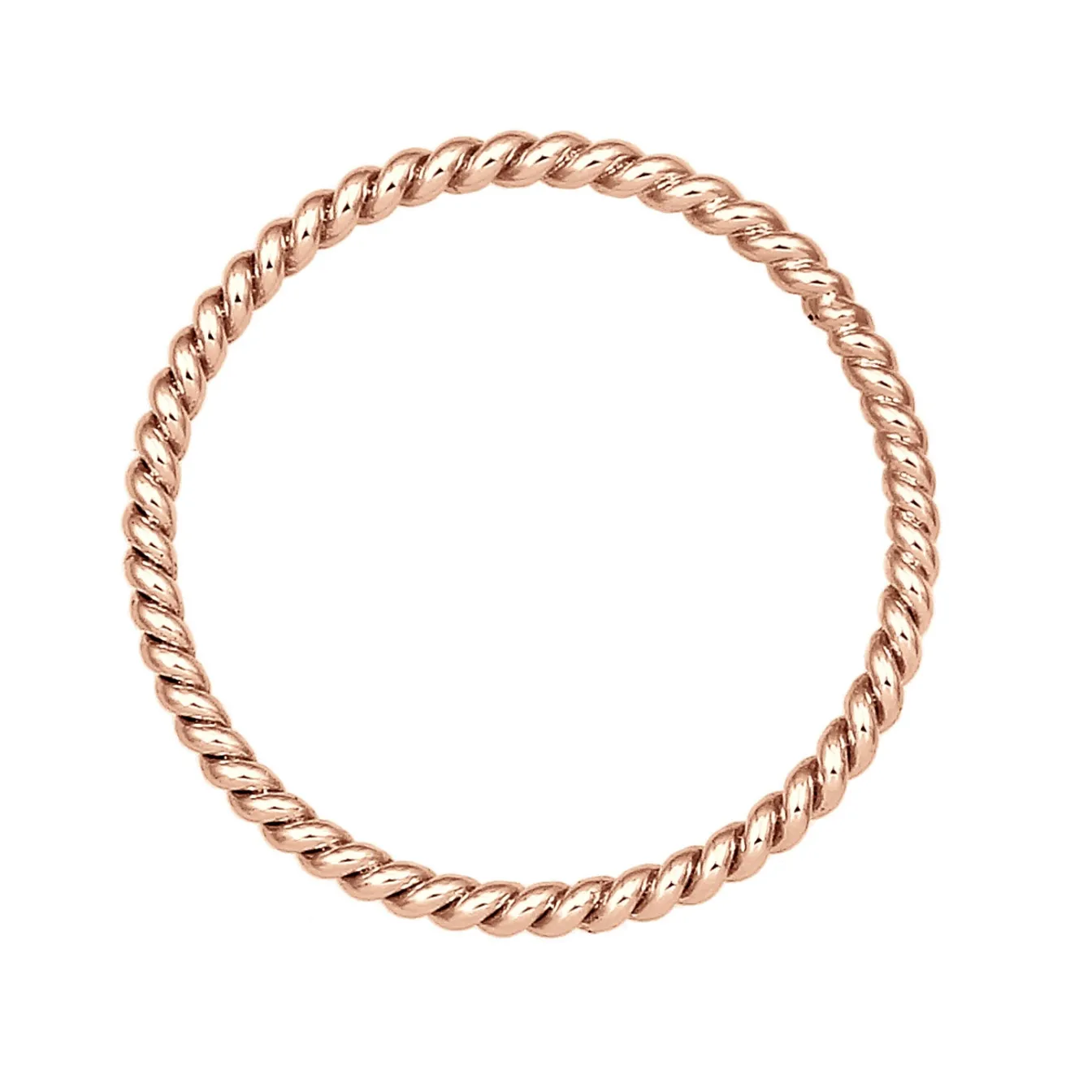 Elli "Ring Twisted< Roségold|Ringe
