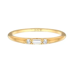 Elli "Ring Verlobung | Topas (Weiß)< Ringe|Echtgold