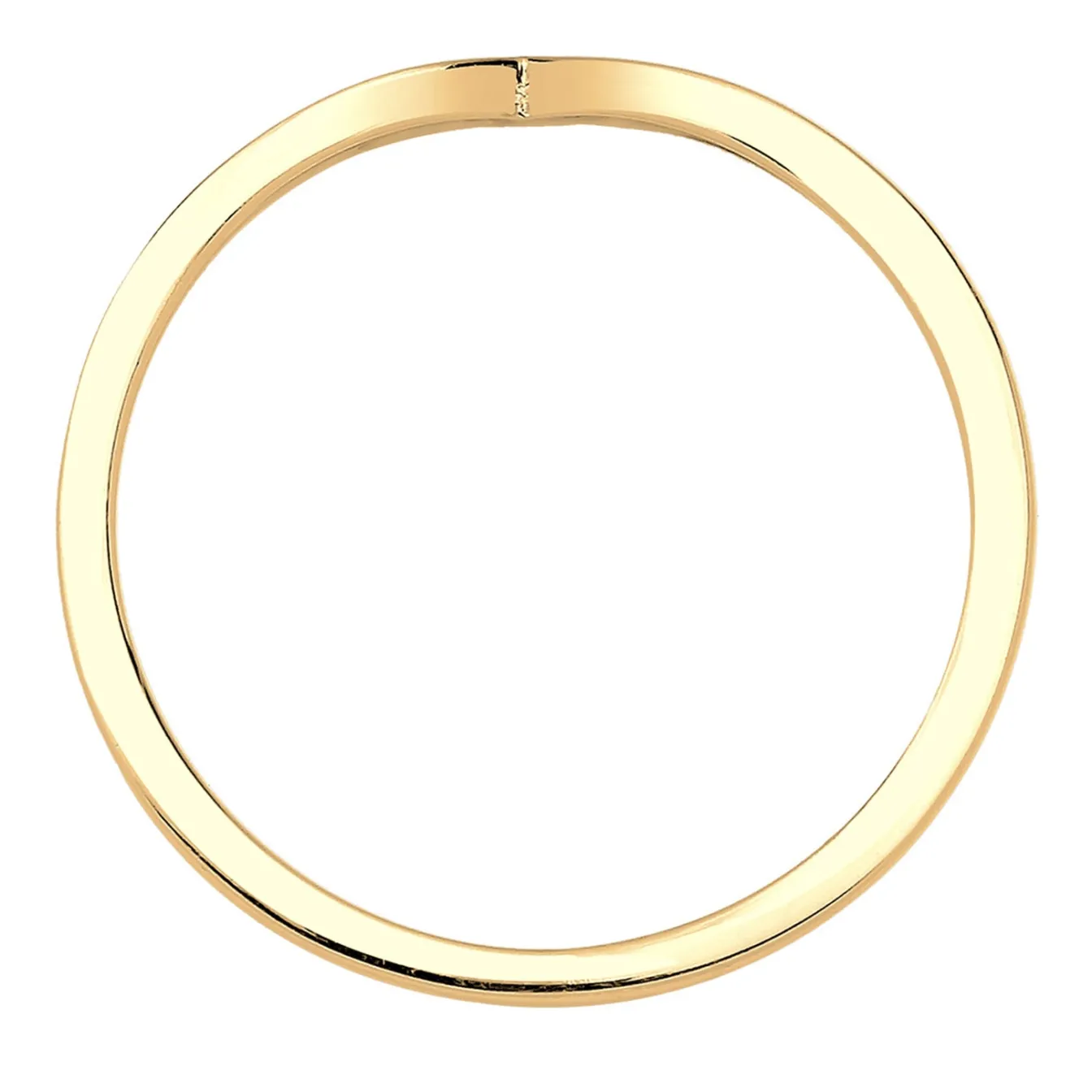 Elli "Ring V-Stacking< Silber|Roségold