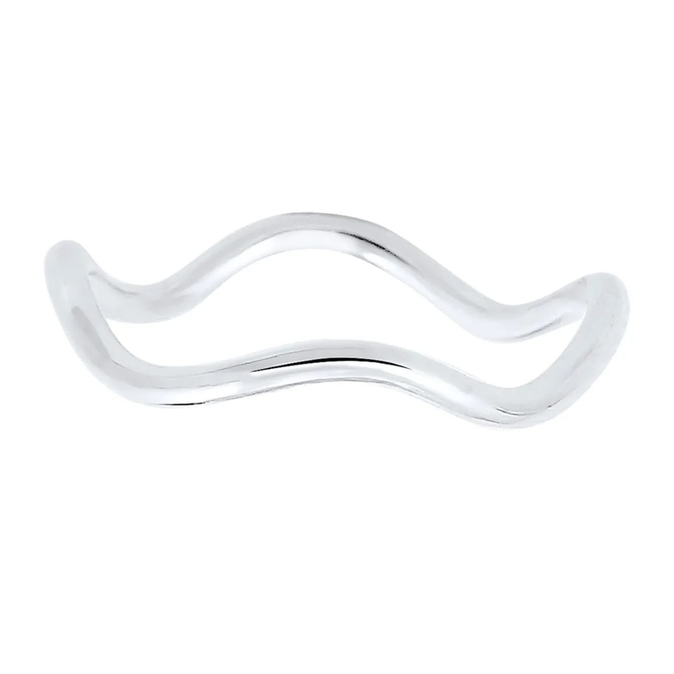 Elli "Ring Welle< Silber|Roségold