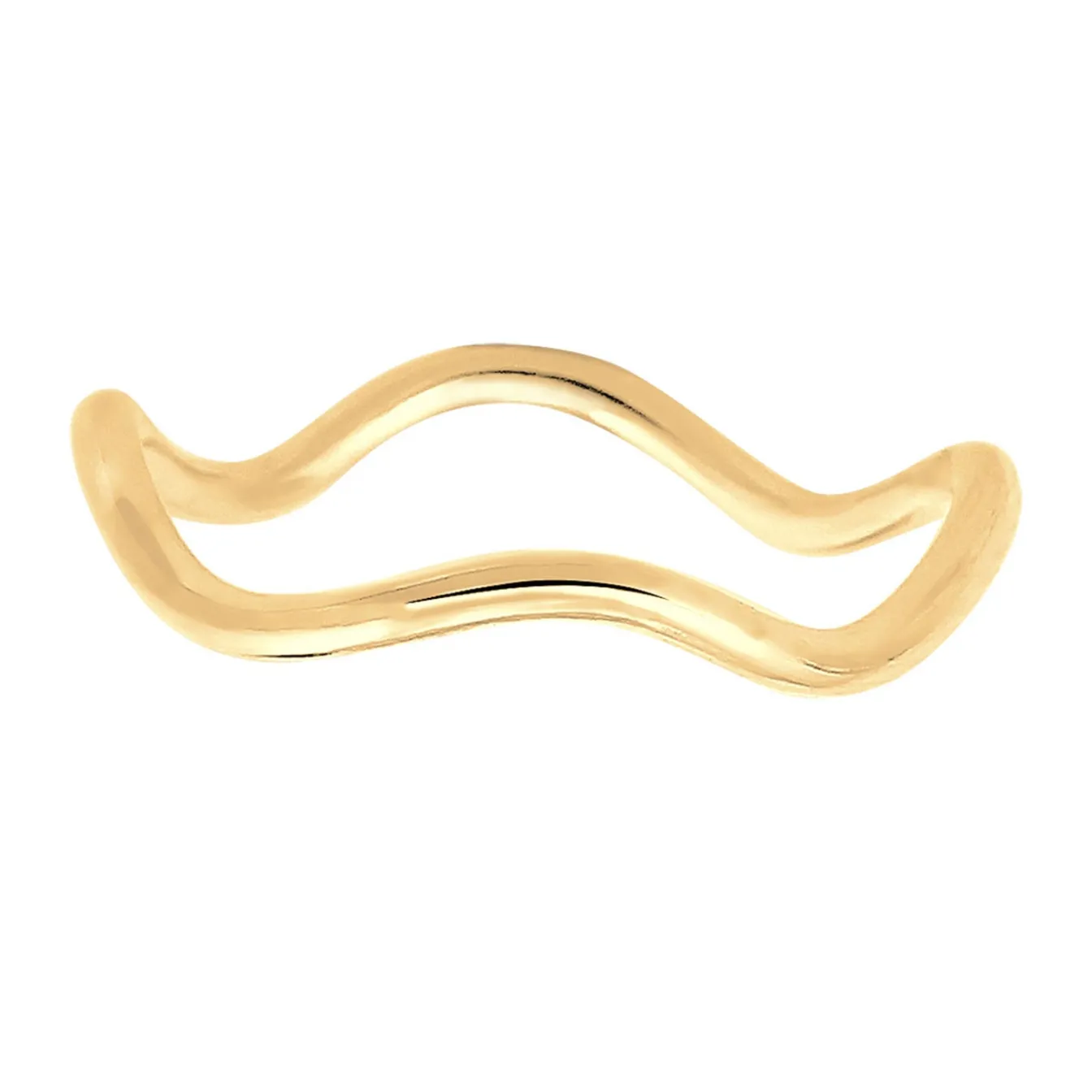 Elli "Ring Welle< Silber|Roségold