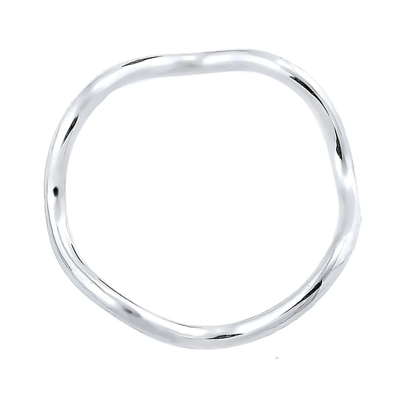 Elli "Ring Welle< Silber|Roségold