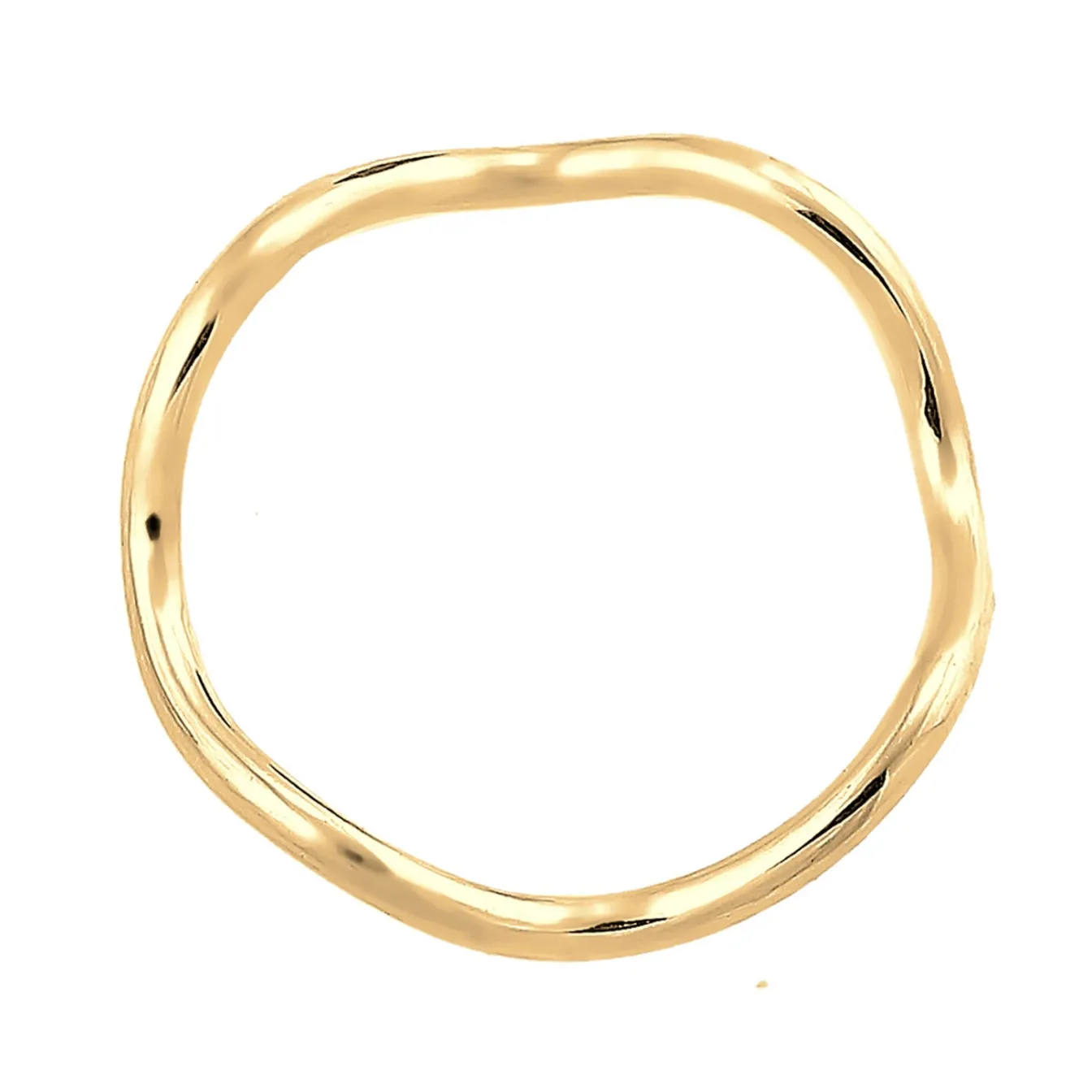 Elli "Ring Welle< Silber|Roségold