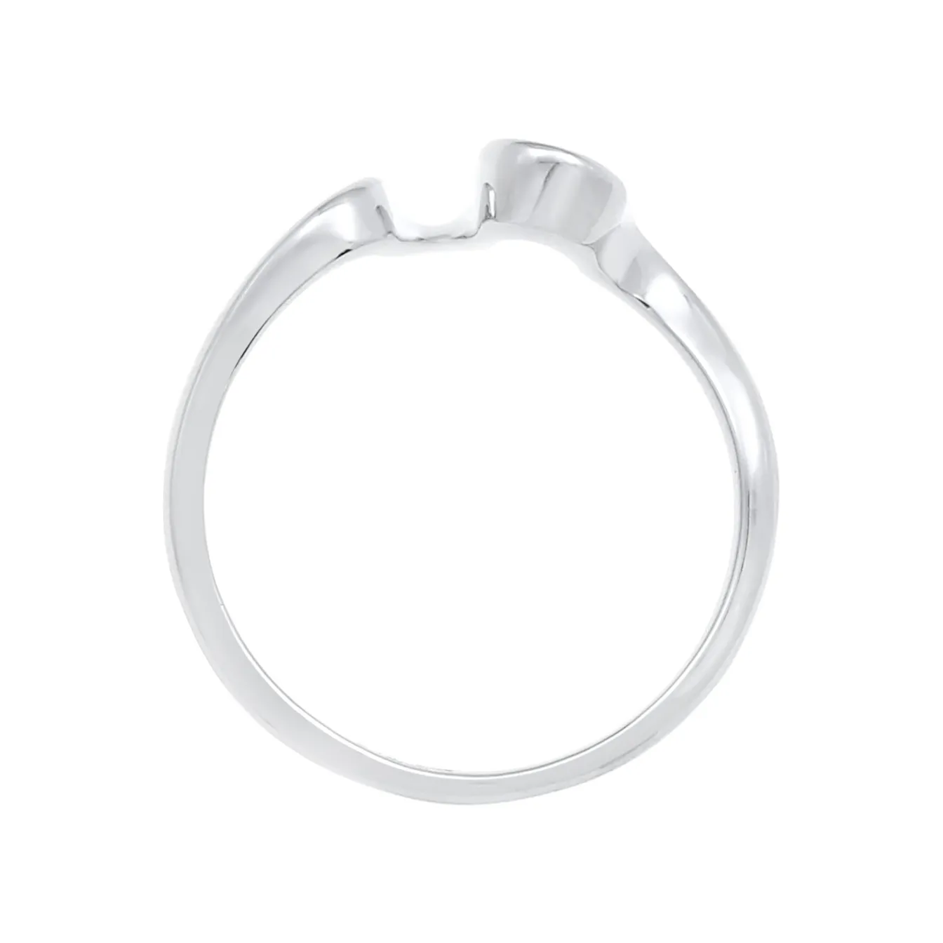 Elli "Ring Welle< Roségold|Symbol-schmuck