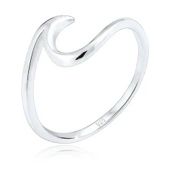 Elli "Ring Welle< Roségold|Symbol-schmuck