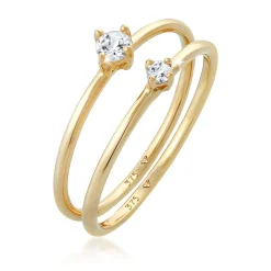 Elli "Ringset | Topas ( Weiß )< Letzte Chance|Ringe