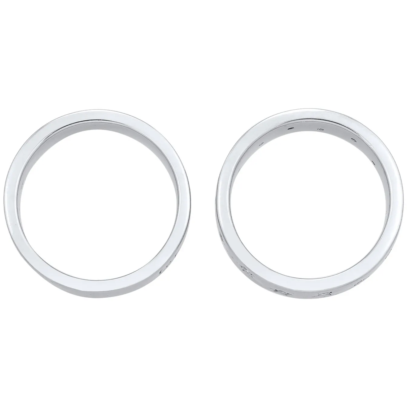 Elli "Ring-Set Astro | Zirkonia (Weiß)< Symbol-schmuck|Ringe