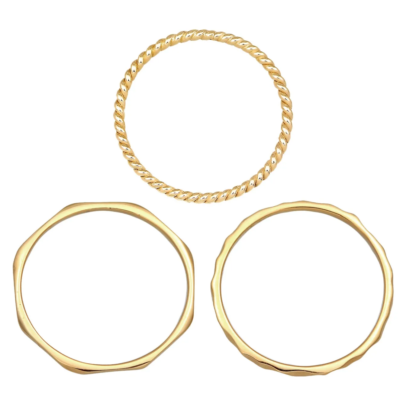 Elli "Ring-Set Basic< Ringe|Echtgold