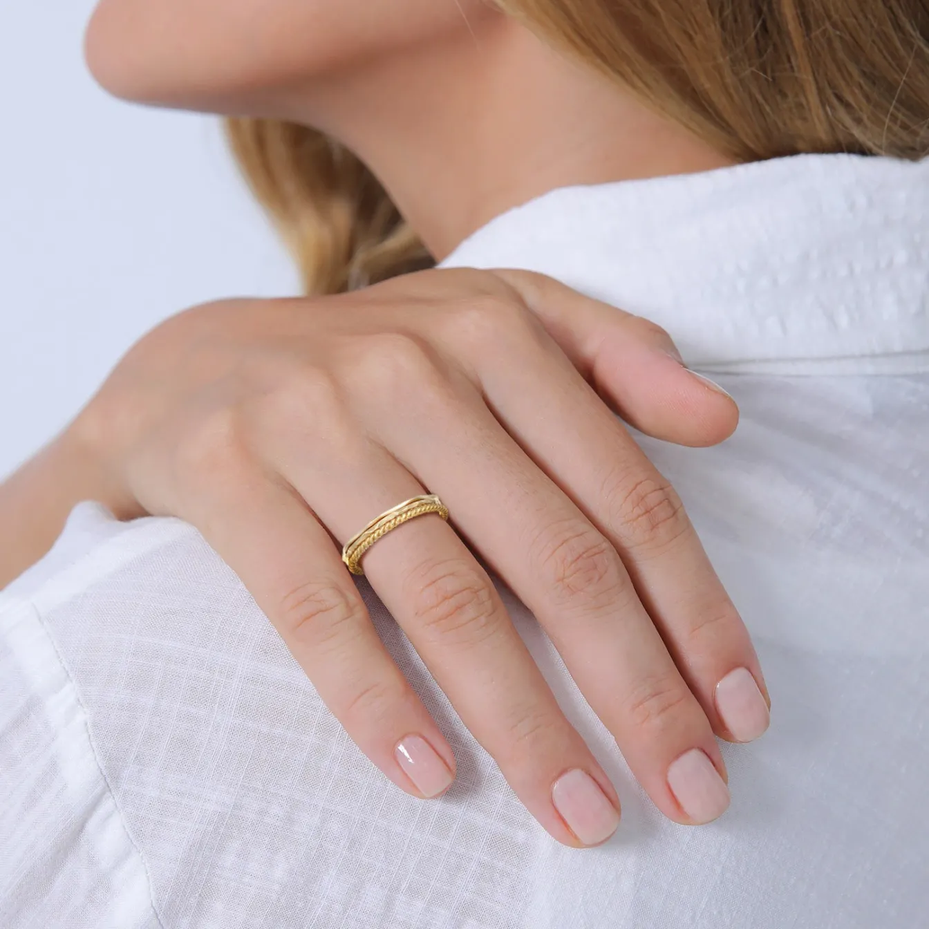 Elli "Ring-Set Basic< Ringe|Echtgold