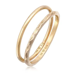 Elli "Ringset Geo< Ringe|Silber
