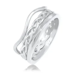 Elli "Ringset Knoten< Symbol-schmuck|Ringe