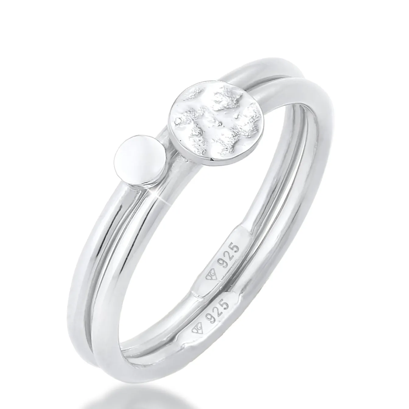 Elli "Ringset Kreis< Ringe|Vergoldet