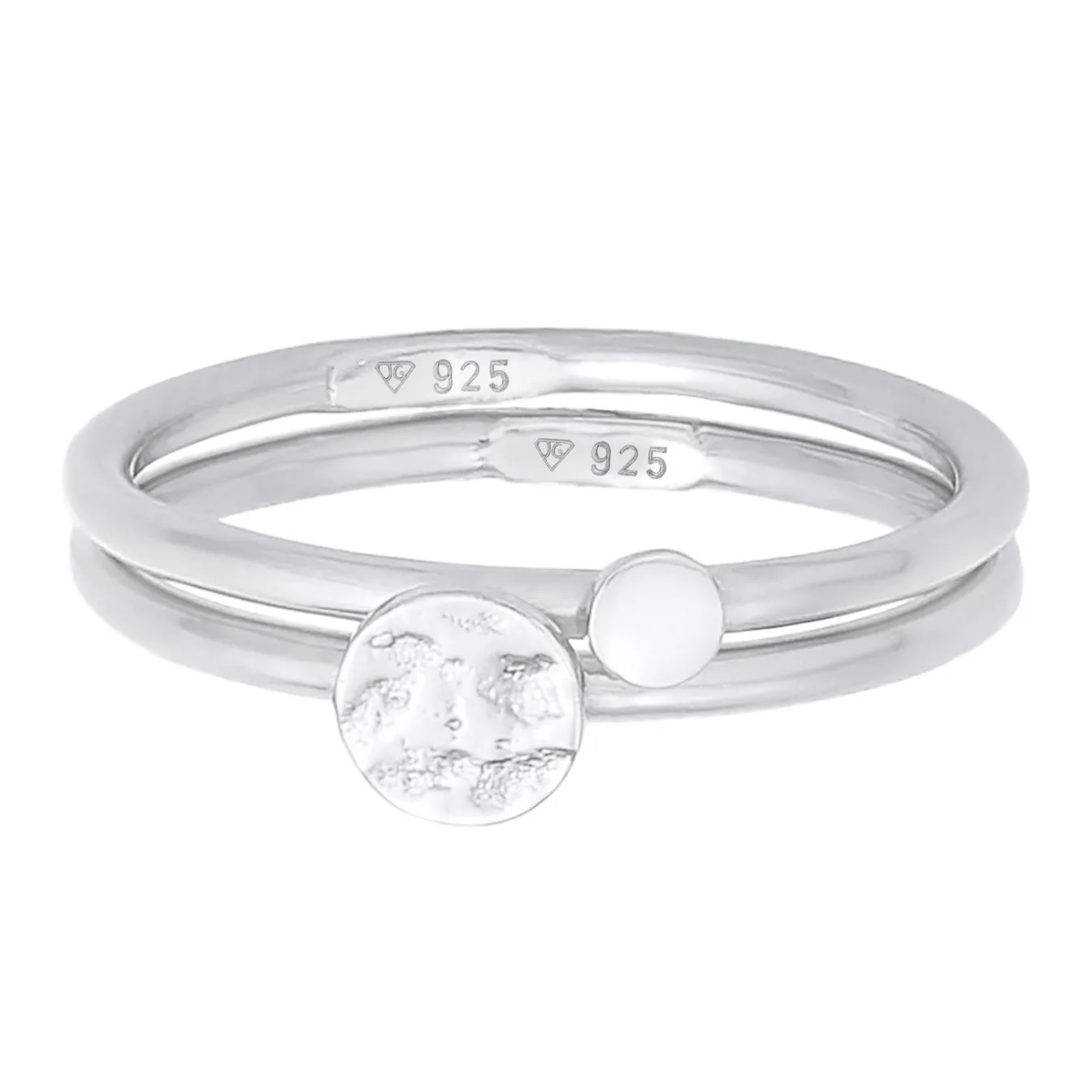 Elli "Ringset Kreis< Ringe|Vergoldet