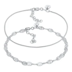 Elli "Schlangen-Armbandset< Armbänder|Silber