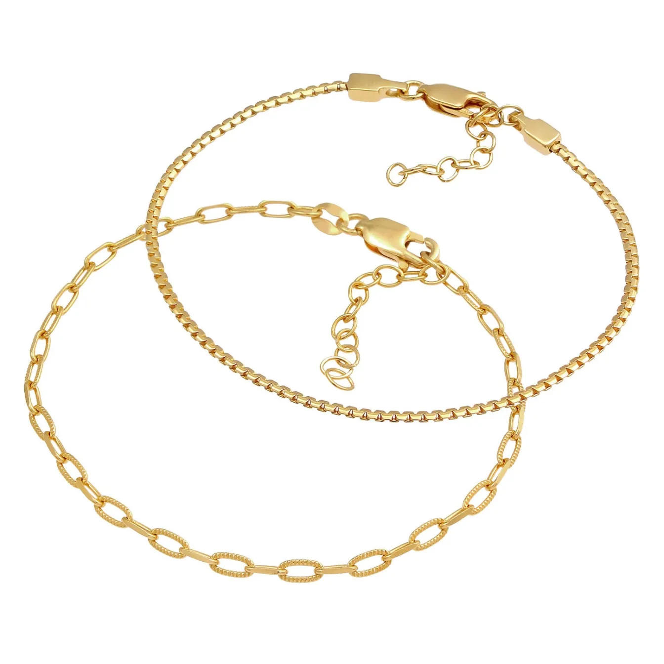 Elli "Schlangen-Armbandset< Vergoldet|Letzte Chance