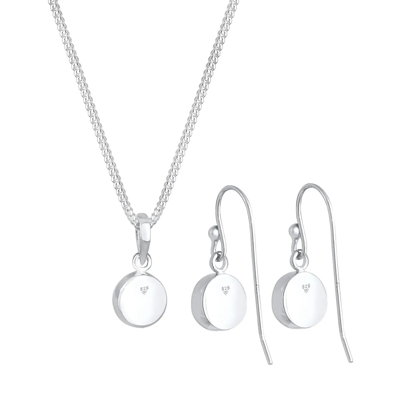Elli "Schmuckset | Mondstein ( Weiß )< Schmucksets|Schmucksets