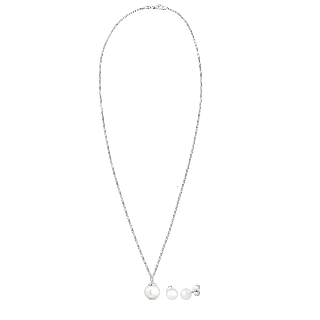 Elli "Schmuckset | Süßwasserperle< Roségold|Schmucksets