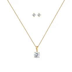 Elli "Schmuckset  | Zirkonia ( )< Schmucksets|Schmucksets
