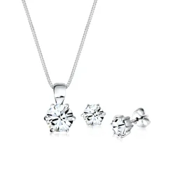 Elli "Schmuckset Basic | Kristall (Weiß)< Schmucksets|Schmucksets