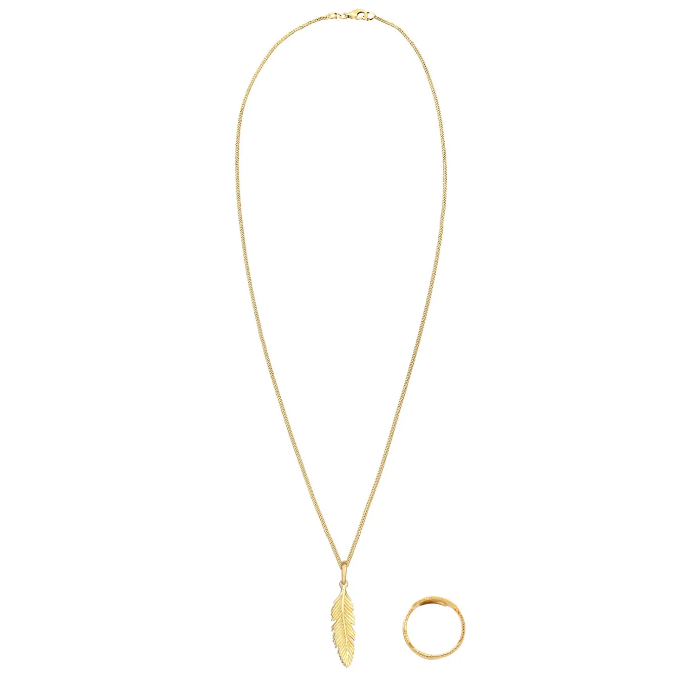 Elli "Schmuckset Feder< Schmucksets|Schmucksets