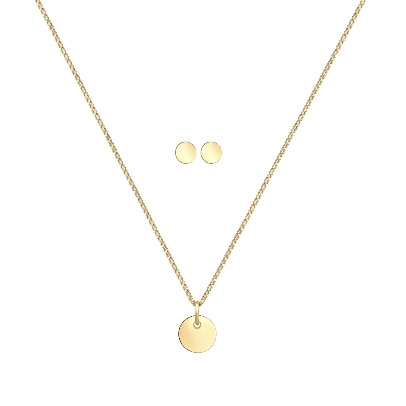 Elli "Schmuckset Geo< Roségold|Schmucksets