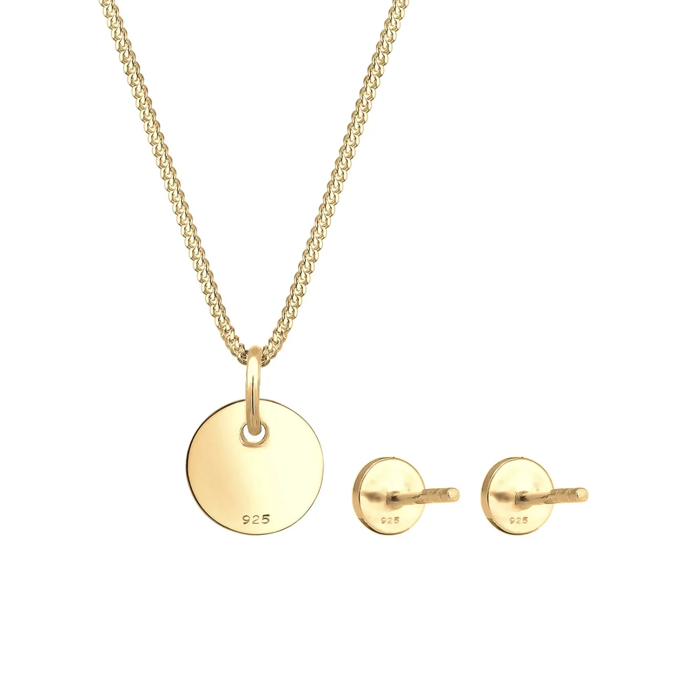 Elli "Schmuckset Geo< Roségold|Schmucksets