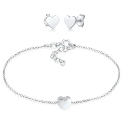 Elli "Schmuckset Herz< Silber|Symbol-schmuck