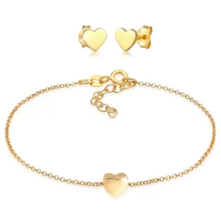 Elli "Schmuckset Herz< Silber|Symbol-schmuck