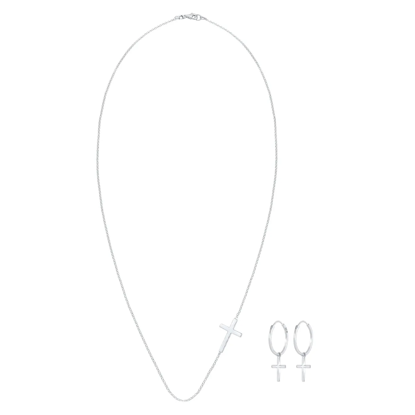 Elli "Schmuckset Kreuz< Symbol-schmuck|Schmucksets