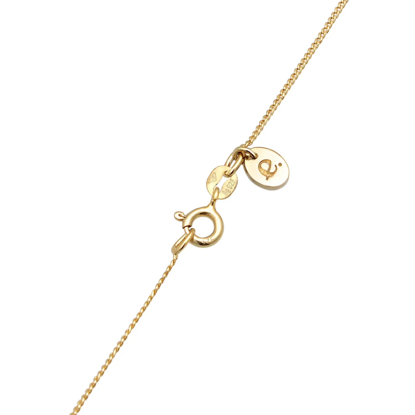 Elli "Schmuckset Solitär | Labradorit (Grau)< Vergoldet|Schmucksets