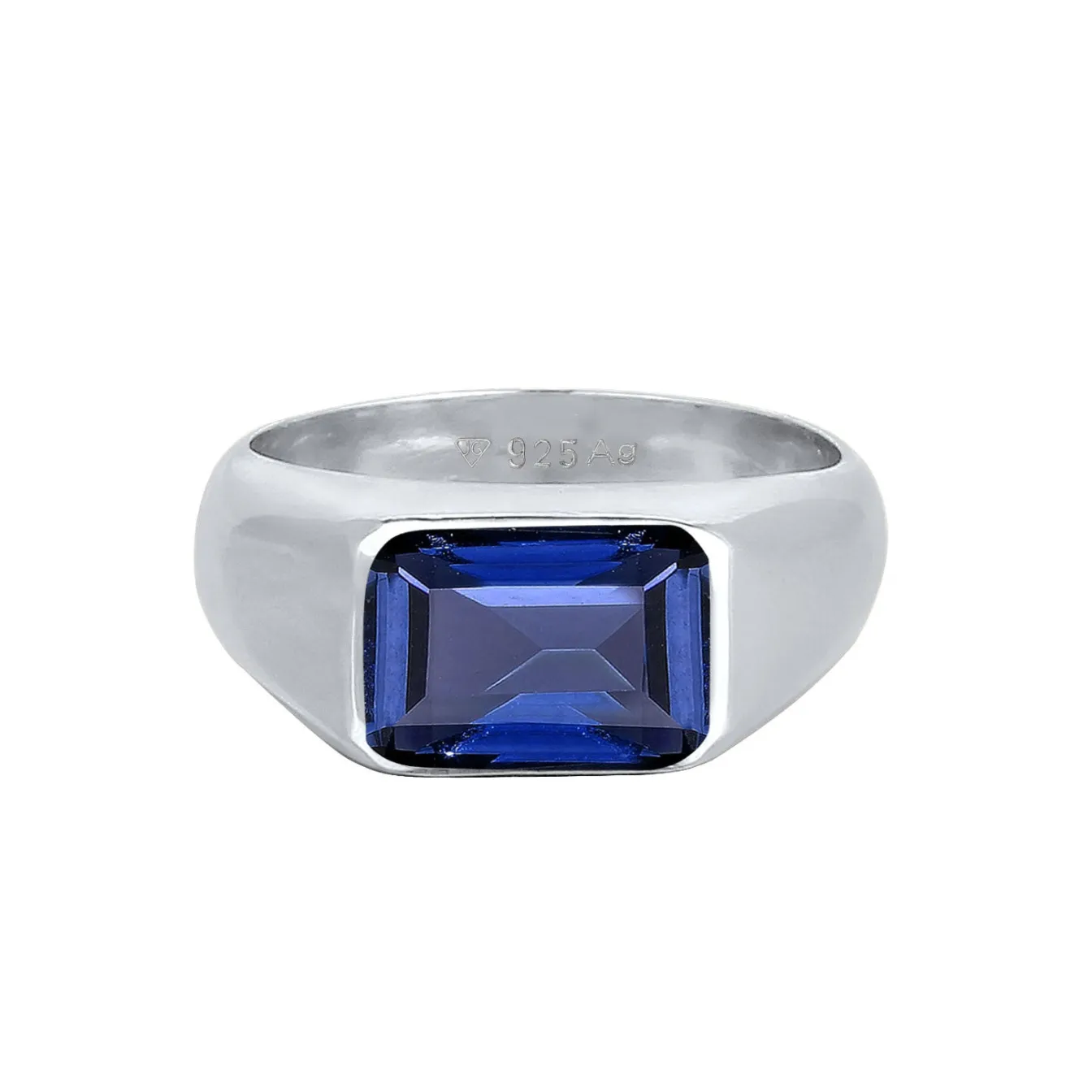 Elli "Siegelring | Saphir (Blau)< Vergoldet|Ringe