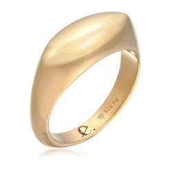 Elli "Siegelring Chunky< Ringe|Vergoldet