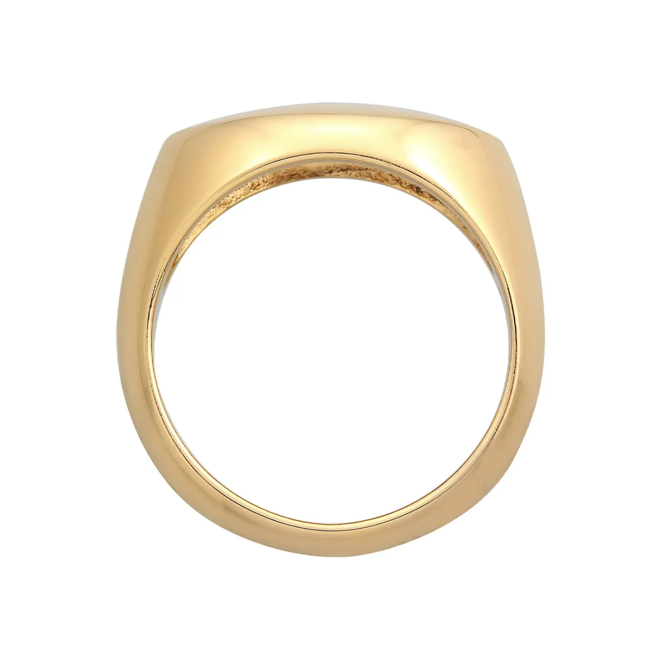 Elli "Siegelring Chunky< Ringe|Vergoldet