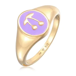 Elli "Siegelring Kirsche | Kirsche (Emaille)< Letzte Chance|Ringe