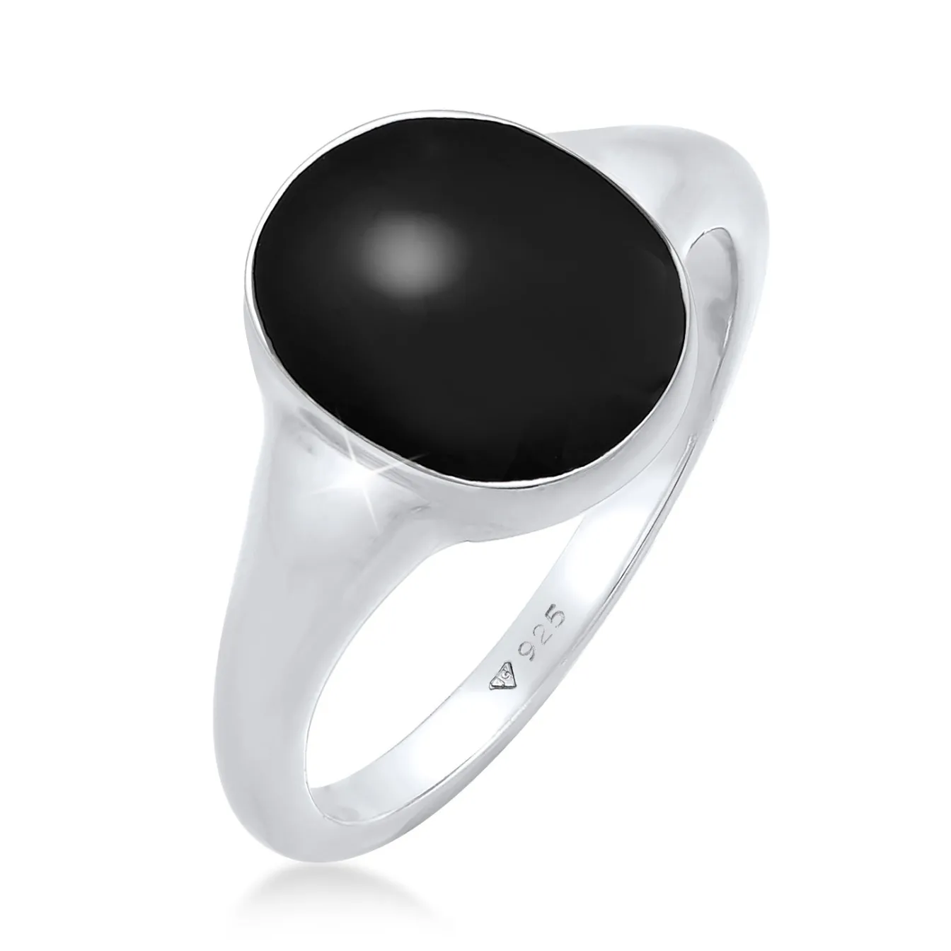 Elli "Siegelring Oval | Emaille< Ringe