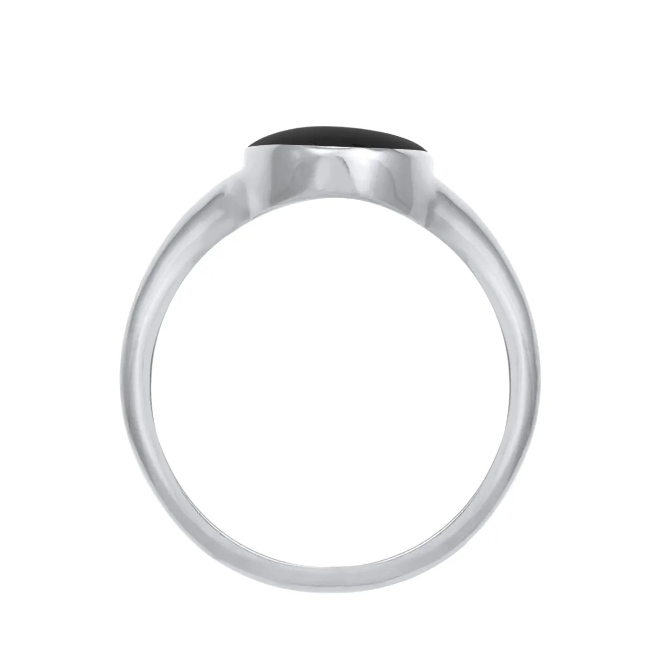 Elli "Siegelring Oval | Emaille< Ringe