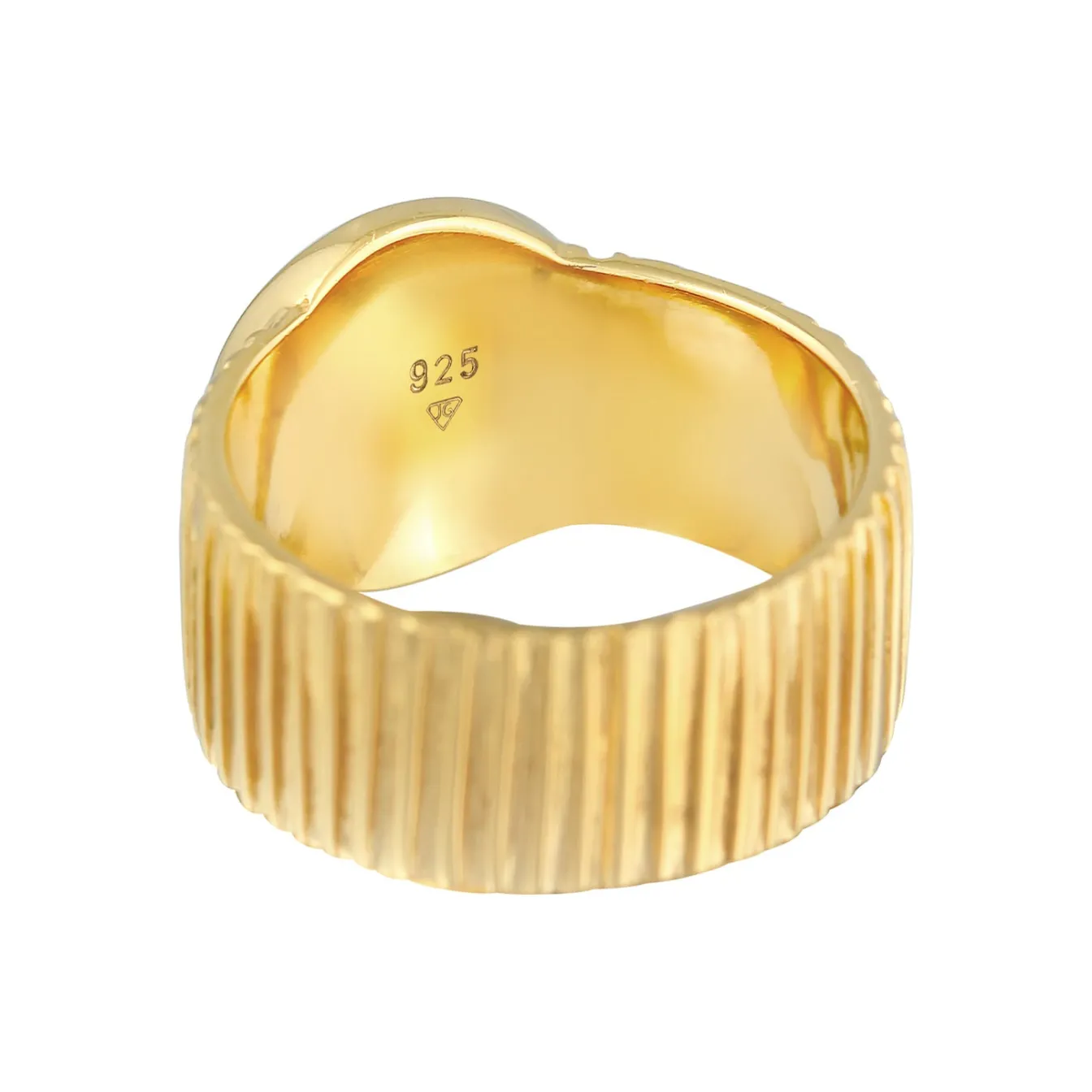 Elli "Siegelring Rund< Ringe|Silber