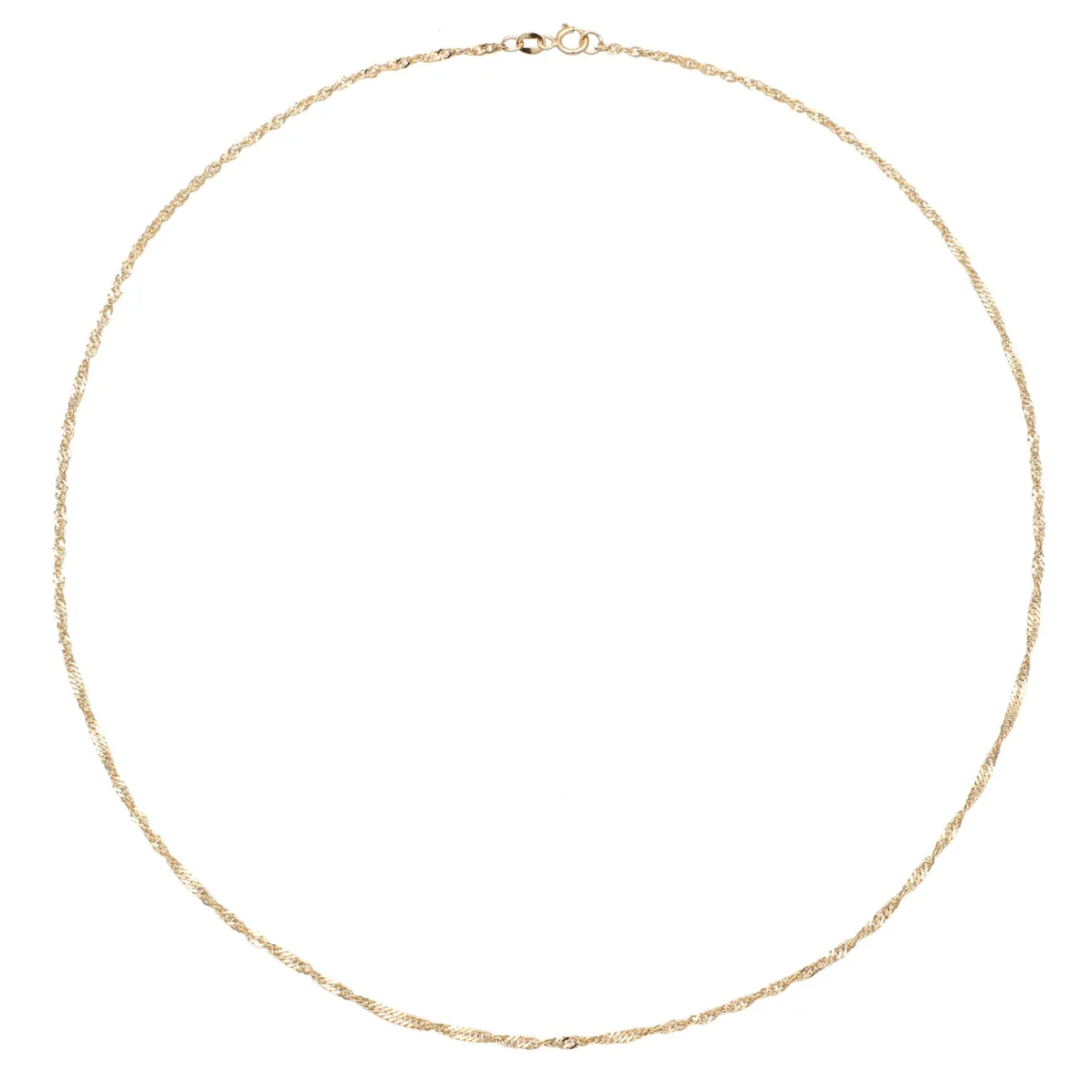 Elli "Singapur-Halskette Basic< Halsketten|Echtgold